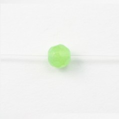 Round faceted tinted Jade 4mm x 10pcs 
