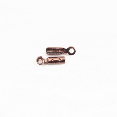 Terminators for 1.5mm cords Old copper tone x 4pcs