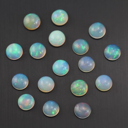 Opale etiope rotondo 7mm x 1pc