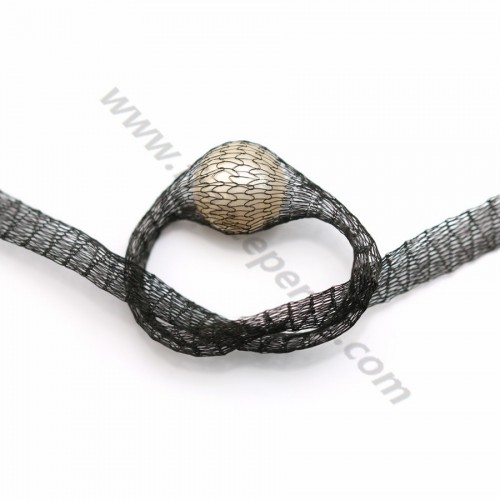 Schlauchförmiges Netz 6mm schwarz x 91.4cm