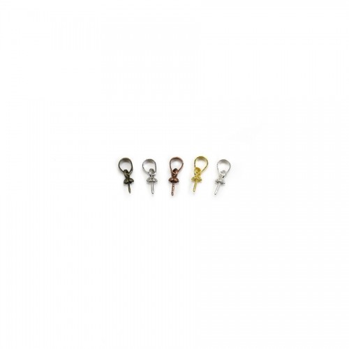 Taça Metal Bead Pendant, 3mm x 10pcs