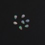 Cabochon opale ethiopian goutte 4x6mm x 1pc