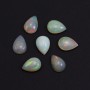Cabochon opale ethiopian goutte 10x14mm x 1pc
