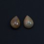 Cabochon opale ethiopian goutte 15x20mm x 1pc