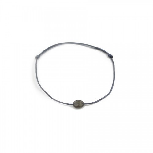 Labradorite cord bracelet