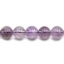 Clear Amethyst Faceted Oval 22x30mm x 40cm