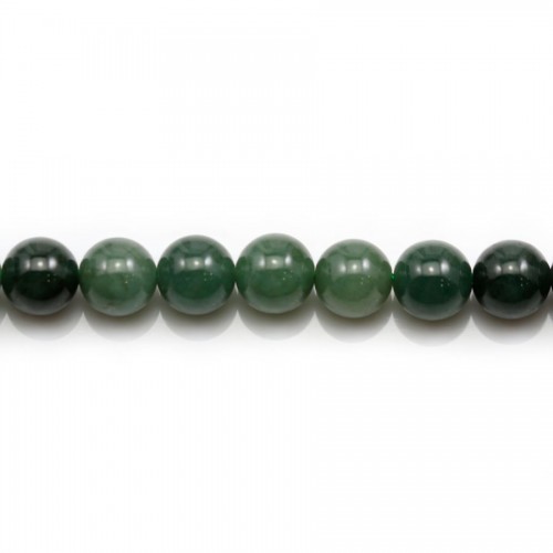 Jade natural redondo 10mm x 40cm