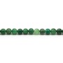 Green round jade 4mm x 20 pcs