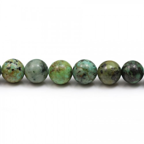 Round African Turquoise 8-8.5mm x 39cm