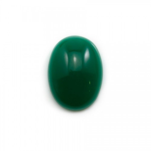 Cabochon d'aventurine verte,qualité A+, de forme ovale, 15*20mm x 1pc