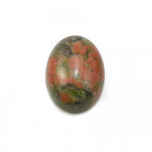 Cabochon of crystal rock, in round shape, 2mm x 4 pcs