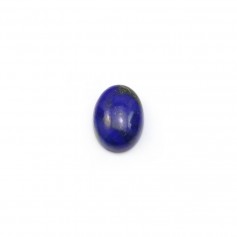 Lapis lazuli cabochon oval 6x8mm x 1pc
