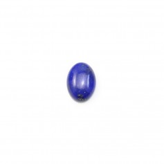 Cabochon lapis-lazuli ovale 5x7mm x 1pc