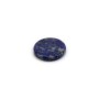 Cabochon lapis lazuli, rond plat 12mm x 2pcs