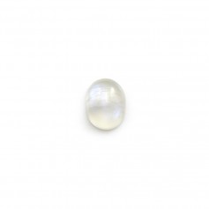 Cabochon moonstone oval 8*10mm x 1pc