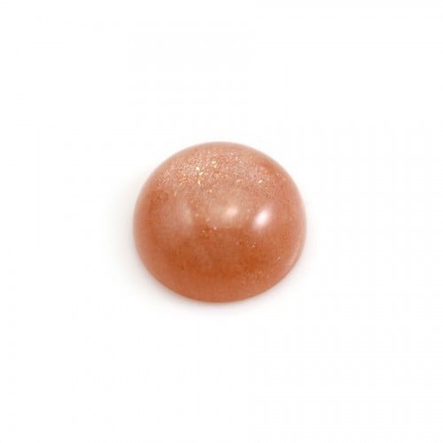 Cabochon of sunstone, in oval shape, 3*5mm x 2pcs