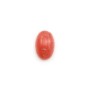 Pink rhodochrosite cabochon, in oval shape, in size of 8x12mm x 1pc