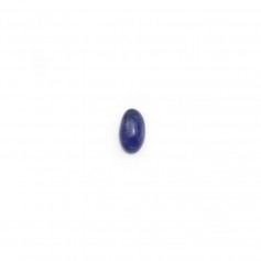 Sodalith-Cabochon, ovale Form, 3 * 5mm x 4 Stk
