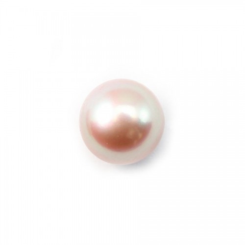Pearl freshwater violet 10-11mm demi tron 1.0mm X 1 pc