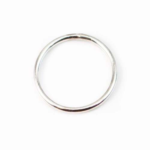 Geschlossene Ringe aus 925er Silber 18x1mm x 2St