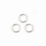 925 Silver Rings, Open Round, 5mm, X 10 pieces