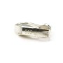 Clip for ear, in 925 silver, for pearls or stones, 8-14mm x 2pcs