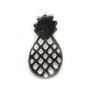 Charm ananas in argento 925, 9 * 18 mm x 1 pz