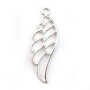 925 Sterling Silver hollow wing charm 22 *9 mm x 2pcs 