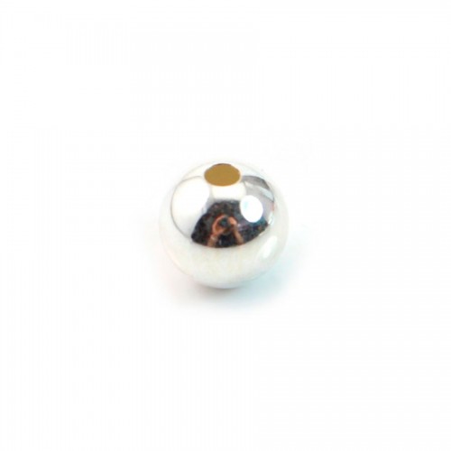 Perla a sfera argento 925 8mm x 2pz