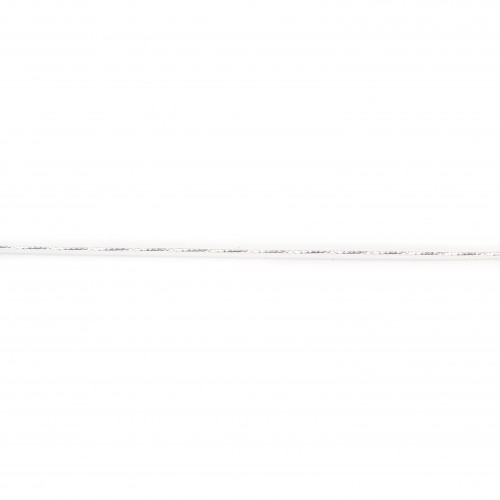 925 silver sparkle wire 0.4mm x 1m