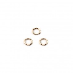 Gold Filled Welded Ring 0.64x4mm x 10pcs