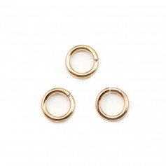 Gold Filled jump ring 6x1.0mm x 4pcs