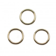 Gold Filled jump rings closed 1x10mm x 1pc