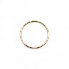 Geschweißter Ring in Gold Filled 1.0x20mm x 1pc