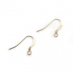 Gold Filled spring earwires 14mm x 2pcs