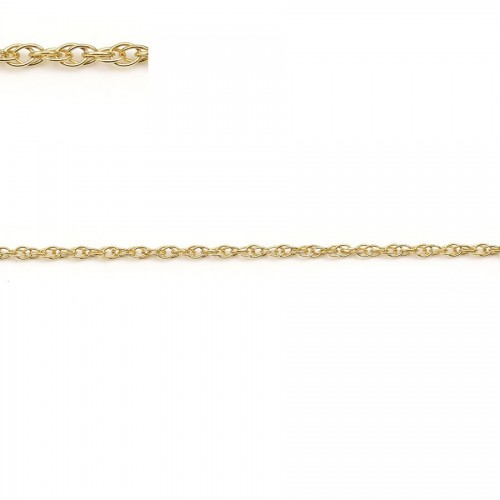 OVAL CHAIN 1,3MM GOLD FILLED 14K X 50CM