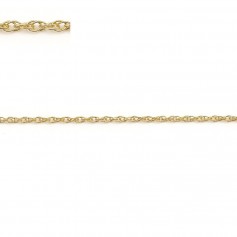 9-R Rope Chain Gold Filled 1.0x1.75mm x 50cm
