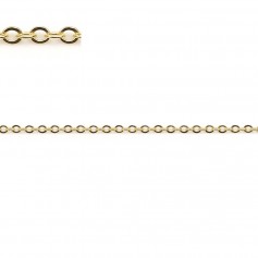 Gold filled chain link 1.3x1.65mm x 50cm