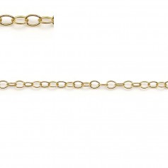 Gold Filled Chain 3.2x2.2mm x 50cm