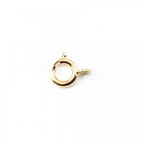14K Gold filled 7mm Spring ring w/open X 1 pc