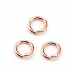 Rose Gold Filled jump rings 1.3x8mm x 2pcs