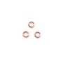 14k rose gold filled jump rings 0.64x3mm x 20pcs