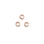 14k rose gold filled jump rings 0.64x4mm x 15pcs