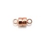 14K Gold filled rose 6mm small magnetic clasp x 1pc