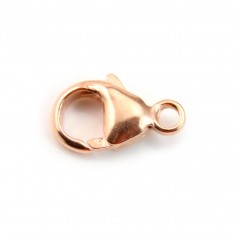 Rose Gold Filled lobster clasp 7x13mm x 1pc