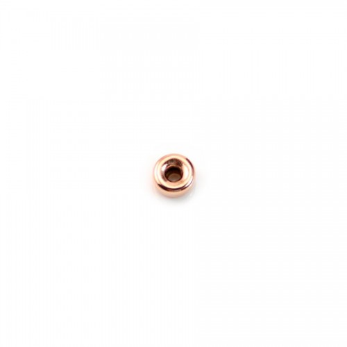 Gold Filled Rondell Perle in Rosé 3x1.5mm x 5pcs