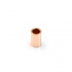 Tube à écraser en Gold Filled rosé 2x3mm x 12pcs