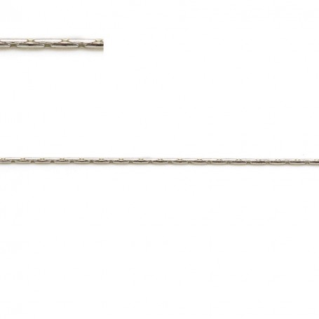 925 sterling silver serpentine chain 0.5mm x 50cm
