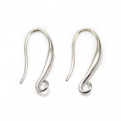 Ear hooks, available in different colors, 9 * 21mm x 20pcs