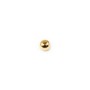  ball by "flash" Gold on brass 1.6x4mm x 20pcs